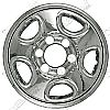 Gmc Sierra  1999-2004 Chrome Wheel Covers, 5 Flat Spokes (16" Wheels)