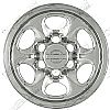 Nissan Nissan Pickup  1991-1994 Chrome Wheel Covers, 6 Spoke (15" Wheels)