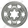 Nissan Xterra  2000-2004 Chrome Wheel Covers, 6 Rounded Triangles (15