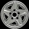 Dodge Ram 1996-2001 Chrome Wheel Covers, 5 Star (16