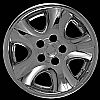 Ford Taurus 2000-2005 Chrome Wheel Covers, 5 Rounded Spokes (16" Wheels)