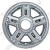 Ford Explorer  2002-2005 Chrome Wheel Covers, 5 Rounded Triangles (16" Wheels)