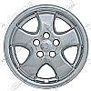 Ford Taurus  2003-2007 Chrome Wheel Covers, 5 Flat Spokes (16" Wheels)