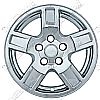 Jeep Grand Cherokee  2005-2007 Chrome Wheel Covers, 5 Indented Spokes (17" Wheels)