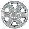 Honda Ridgeline Rts 2006-2008 Chrome Wheel Covers, 6 Raised Spokes (17" Wheels)