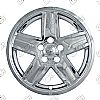 Jeep Compass 2007-2011 Chrome Wheel Covers, 5 Spoke (17