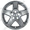 Dodge Charger  2008-2010 Chrome Wheel Covers, 5 Spoke (17" Wheels)