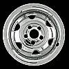 Jeep Cherokee 1988-2000 Chrome Wheel Covers, 6 Rounded Triangles (15