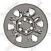 Nissan Titan  2004-2007 Chrome Wheel Covers, 6 Rounded Triangles (17" Wheels)