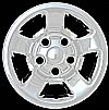 Dodge Dakota 2005-2007 Chrome Wheel Covers, 5 Flat Spokes (16