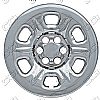 Nissan Frontier  2005-2012 Chrome Wheel Covers, 6 Raised Dimpled Spokes (15" Wheels)