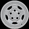 Mitsubishi Raider 2006-2009 Chrome Wheel Covers, 5 Raised Spokes (16