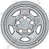 Dodge Dakota  2005-2011 Chrome Wheel Covers, 5 Raised Spokes (16" Wheels)