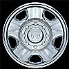 Ford Super Duty 2005-2009 Chrome Wheel Covers, 5 Flat Spokes (18