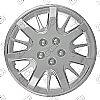 Chevrolet Impala  2000-2011, 16" 7 Split Spoke Silver Wheel Covers