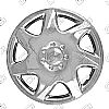 Mazda Protege  1999-2000, 14" 7 Spoke Silver Wheel Covers