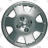 Toyota Echo  2000-2005, 14" 6 Spoke Silver Wheel Covers