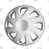 Toyota Corolla  2000-2002, 14" 8 Directional Spoke Silver Wheel Covers