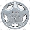 Chevrolet Cavalier  2000-2005, 14" 5 Spoke Silver Wheel Covers