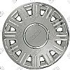 Ford Crown Victoria  2003-2008, 16" 12 Spoke Chrome / Silver Wheel Covers