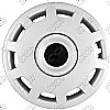 Volkswagen Passat  1998-2001, 15" 10 Hole Silver Wheel Covers