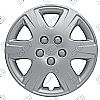 Toyota Corolla  2005-2008, 15" 6 Spoke Silver Wheel Covers