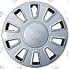 Ford Crown Victoria  2007-2011, 17" 10 Spoke - Silver Wheel Covers