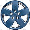 Nissan Altima  2007-2008, 16" 5 Spoke - Silver Wheel Covers