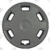 Nissan Versa  2007-2009, 15" 6 Hole Design Silver Wheel Covers