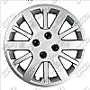 Chevrolet Cobalt  2005-2010, 15" 12 Spoke - Silver Wheel Covers