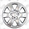 Kia Magentis  2007-2010, 16" 6 Spoke - Silver Wheel Covers