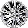 Toyota Camry  2012-2013, 16" 10 Split Spoke - Silver Wheel Covers