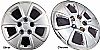 Kia Soul  2010-2013, 15" 5 Spoke - Chrome Wheel Covers