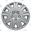 Honda Civic  2006-2011, 15" 9 Spoke - Silver Wheel Covers