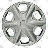 Toyota Camry  2000-2001, 15" 6 Spoke Silver Wheel Covers
