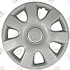 Toyota Camry  2002-2004, 15" 7 Spoke - Silver Wheel Covers