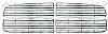 Dodge Ram  2002-2004 (4 Piece) Chrome Front Grille