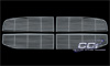 2005 Dodge Ram   (4 Piece) Chrome Front Grille