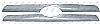 Toyota Tundra  2003-2006 (2 Piece) Chrome Front Grille