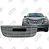 Gmc Yukon Xl Slt 2007-2013 Chrome Front Grille Overlay 