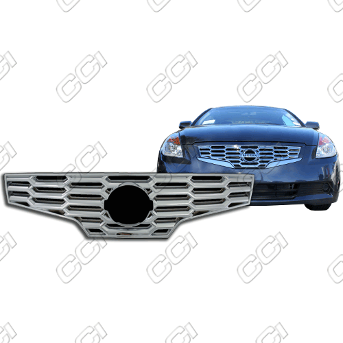 2009 Nissan altima chrome grille overlay #9