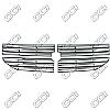 Dodge Caliber  2007-2011 (4 Piece) Chrome Front Grille