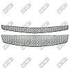 Chevrolet Malibu  2008-2011 (2 Piece) Chrome Front Grille