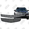 Chevrolet Traverse Ls, Lt 2009-2012 Chrome Front Grille Overlay 