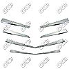 Cadillac CTS  2008-2011 (8 Piece) Chrome Front Grille