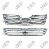 Toyota Venza  2009-2011 (2 Piece) Top And Bottom Chrome Front Grille