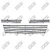 Chevrolet Impala  2006-2011 (3 Piece) Chrome Front Grille