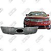 Kia Forte Ls, Ex, Sx 2010-2010 Chrome Front Grille Overlay 