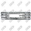Gmc Sierra 2500 & 3500 2011-2011  Chrome Front Grille