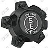 Gmc S15 Jimmy  1983-1994 , Black Wheel Center Caps